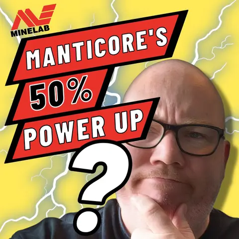 Minelabs Manticore 50% Extra Power into the ground Real of Fake