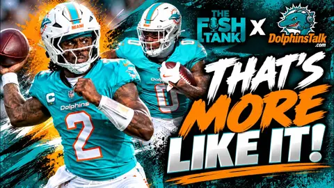 Victory Monday! Dolphins Get First Win of the Season | FishTank x DolphinsTalk Crossover