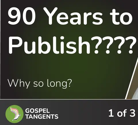 90 Years to Publish Book of Mormon??? (Robert Messick 1 of 3)