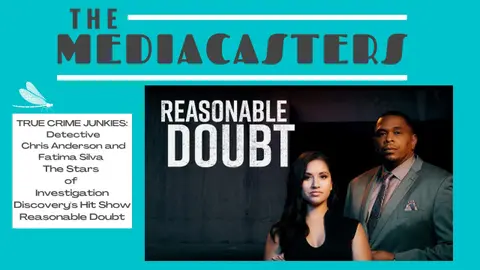 TRUE CRIME! Stars Chris Anderson and Fatima Silva of The Show Reasonable Doubt
