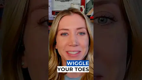 Her Trick For Staying Calm? Wiggle Your Toes