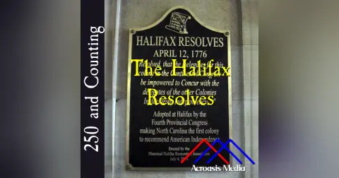 The Halifax Resolves–April 12, 1776