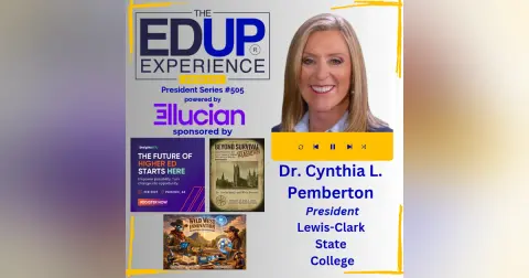 Small Is the Strategy, Not the Apology - with Dr. Cynthia L. Pemberton, President, Lewis-Clark State College