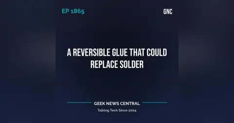 A Reversible Glue that could Replace Solder #1865