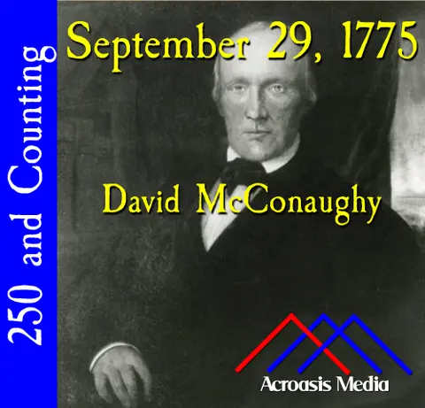 September 29, 1775: David McConaughy