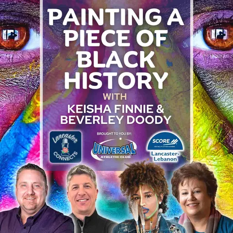 Painting a Piece of Black History Featuring Keisha Finnie and Beverley Doody: Episode 129