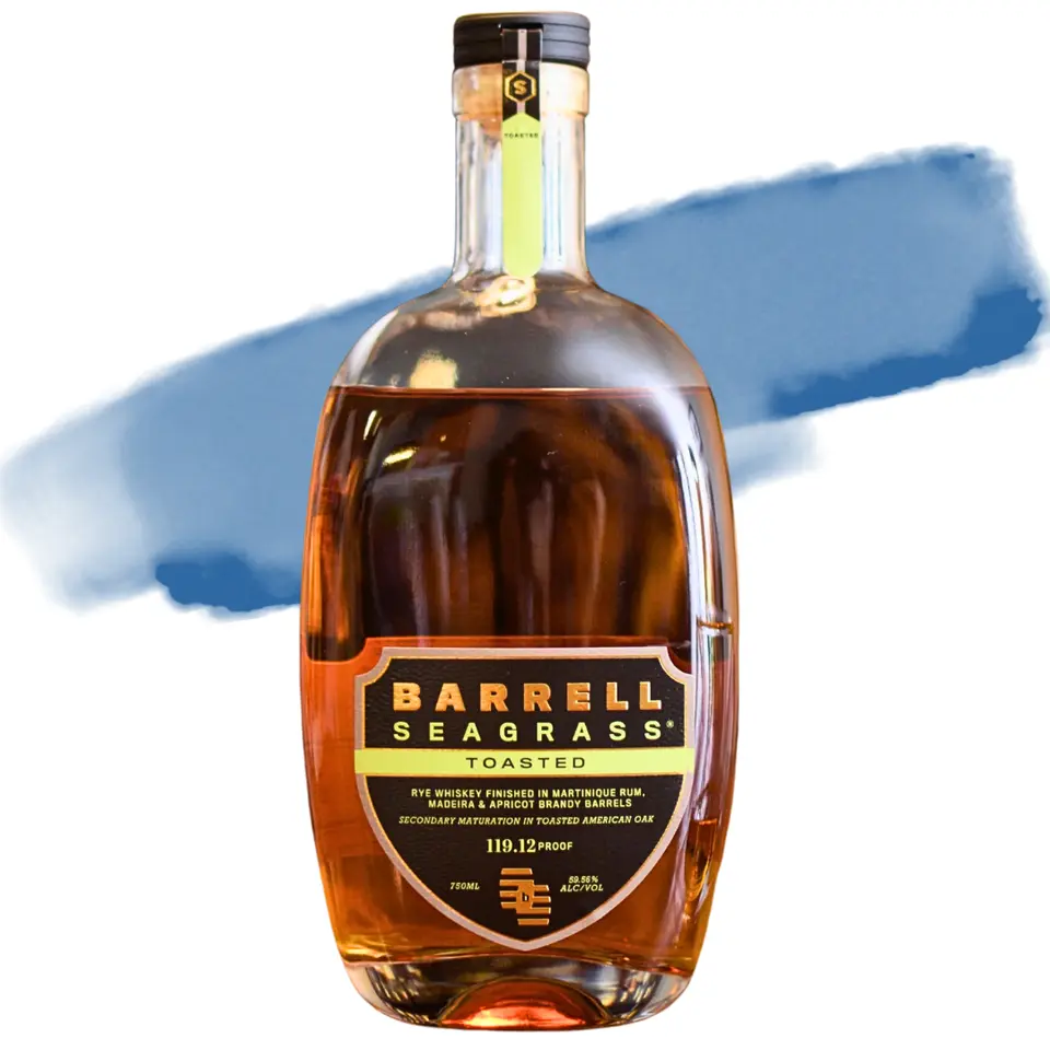 Barrell Seagrass Toasted rye whiskey, as reviewed by Film & Whiskey