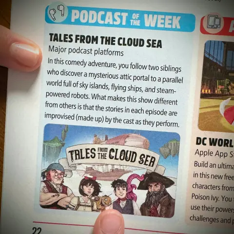 We are The Week Junior's Podcast of the Week!