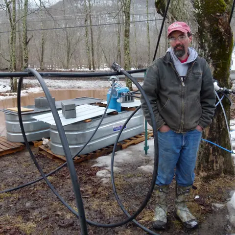 Sugaring Season at Oliverea Schoolhouse Maple