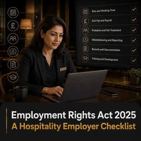 Employment Rights Act 2025: A Hospitality Employer Checklist