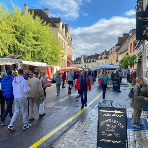 Auxerre en La Puisaye in het department Yonne