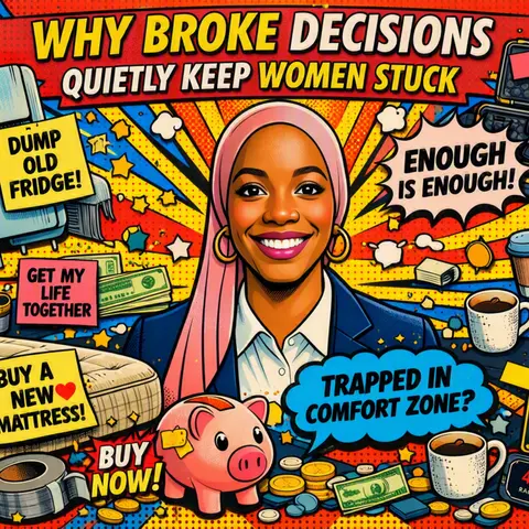 Why Broke Decisions Quietly Keep Women Stuck