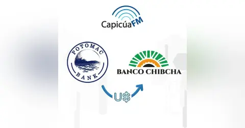 La transferencia billonaria: Banco Potomac al Banco Chibcha