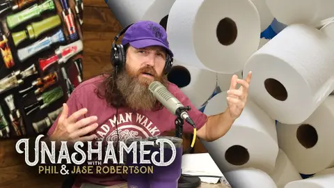 Ep 276 | Jase's Embarrassing Toilet Paper Story, the Me-Centric Gospel, and Is It a Sin If ...?