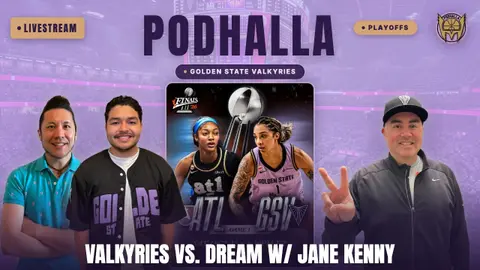 Valkyries vs. Dream w/ Jane Kenny: Lacob's Venue Push, Salaün's Role & Angel Reese | Podhalla