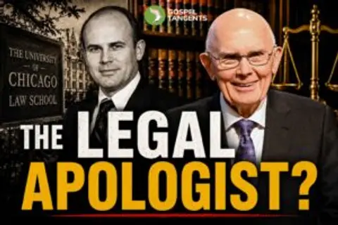Is Dallin Oaks a Legal Apologist? (Nathan Oman 1 of 5)