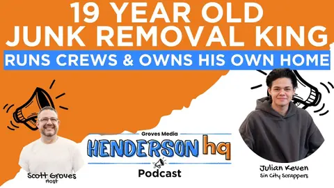 Ep21 Julian Keven—19-Year-Old Builds A Massively Profitable Junk Removal Business in 18 Months