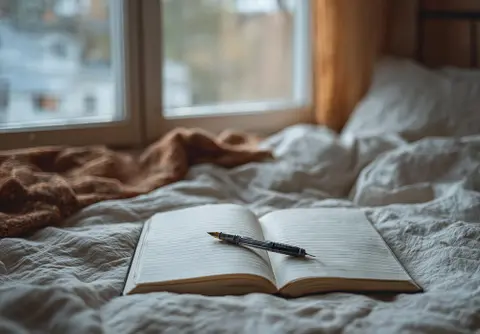 How to Use a Bedside Notepad to Stop Racing Thoughts Before Sleep