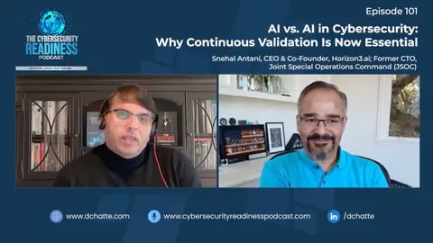 Episode 101: AI vs. AI in Cybersecurity: Why Continuous Validation Is Now Essential
