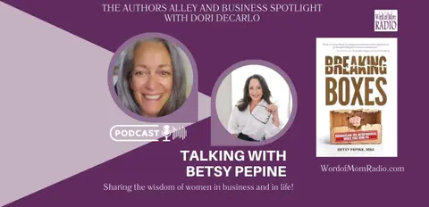Betsy Pepine Joins Dori DeCarlo on The Authors Alley