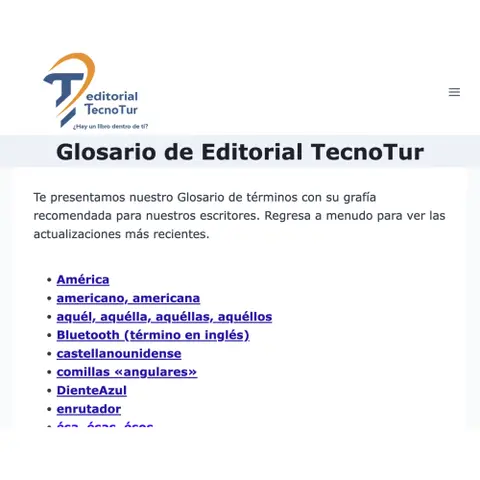 Celebremos el Glosario de Editorial TecnoTur-CapicúaFM-Allan Tépper-María Esnoz