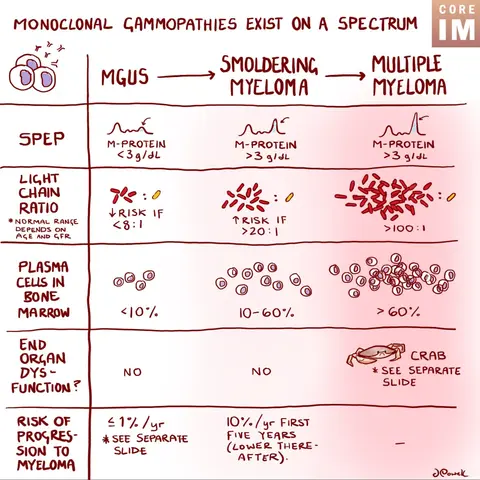 #169 MGUS to Multiple Myeloma Diagnostics and Counseling: 5 Pearls Segment