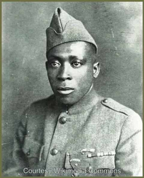 US Army Sgt. Henry Johnson - Medal of Honor Recipient during WWI