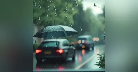 Heavy Rain Sounds for Relaxation: Soothing Natural White Noise