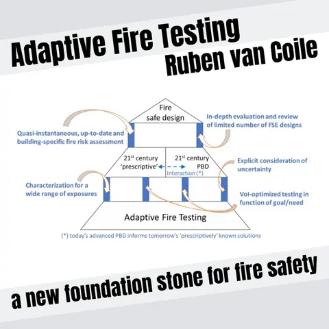 080 - Adaptive Fire Testing: A new foundation stone for fire safety (ERC StG Grant) with Ruben van Coile