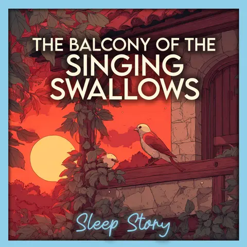 Sleep Story for Adults: The Balcony Where Swallows Sing at Sunset | Cozy Bedtime Story for Grown Ups, Deep Sleep Meditation, Relaxation & Stress Relief