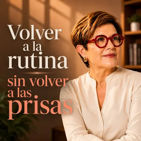 Volver a la rutina sin volver a las prisas