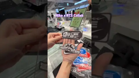 @nike x ​⁠@BTS collab! Got lucky in Hongdae Nike Lab. No line at end of night! #nike #bts #btsarmy