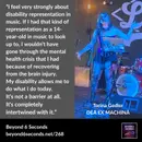 Disability representation in music