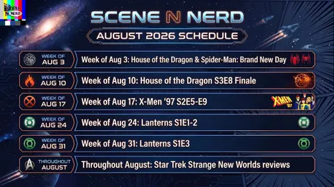August 2026 at Scene N Nerd: Dragons, Lanterns, and the Final Frontier!