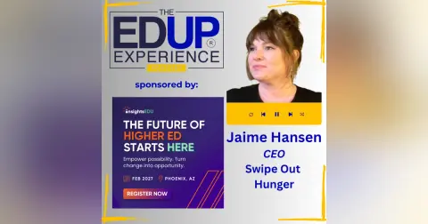 How Do You Build an Organization Whose Goal Is to Become Obsolete? - with Jaime Hansen, CEO, Swipe Out Hunger