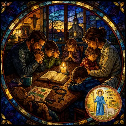 Simple Family Night Prayer | A Catholic Examen: Growing in Love