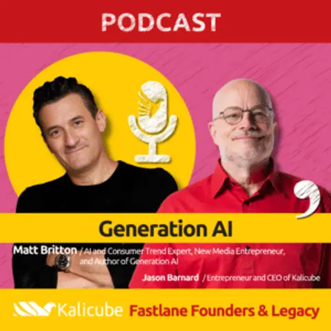 Matt B. Britton with Jason Barnard on Fastlane Founders And Legacy. Generation AI