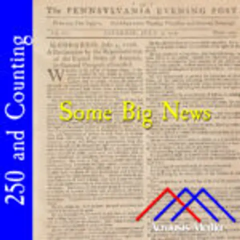 Some Big News–July 6, 1776