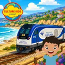 Riding the Rails Along the California Coast | A Real Train Adventure for Kids!