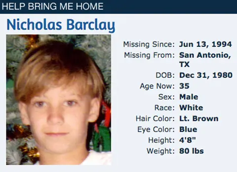 The Lingering Mystery: What Truly Happened to Nicholas Barclay?
