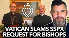 1291: Vatican slams SSPX request for Bishops - Dr Taylor Marshall from Rome