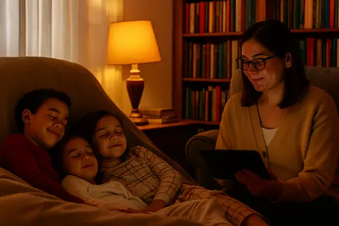 ⭐ How to Build a Bedtime Story Routine That Actually Works