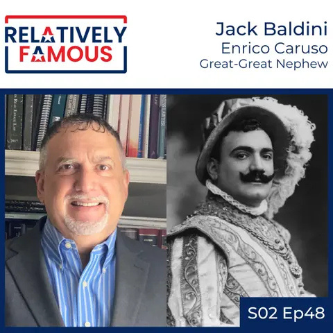 Jack Baldini, Great-Great Nephew of Enrico Caruso
