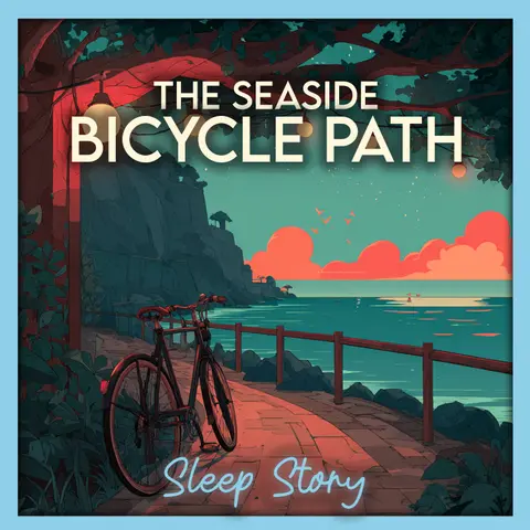Sleep Story for Adults | A Seaside Bicycle Path at Night — Cozy Bedtime Story with Ocean Sounds, Gentle ASMR, and Deep Sleep Relaxation