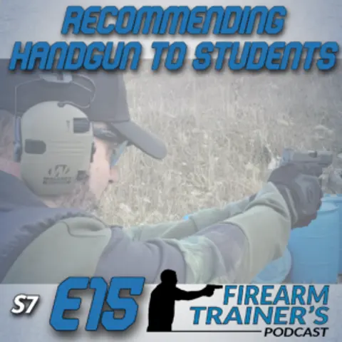 S7E15 Recommending Handgun to Students