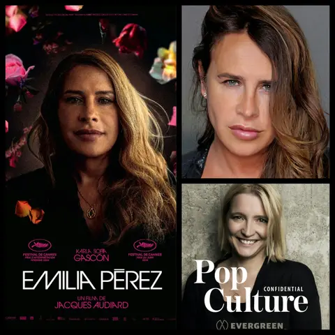 432: A Conversation With Karla Sofía Gascón, 'Emilia Pérez'.  Audio Interview In Spanish, Subtitled On YouTube (Episode first aired in May)