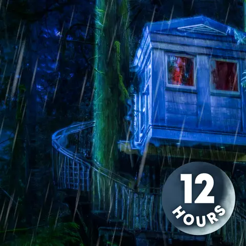 Thunder & Rain Noise to Sleep 12 Hours | Spooky Season Edition