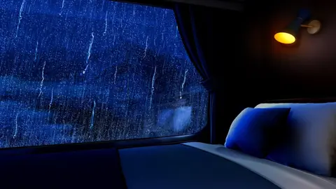 Train & Rain Sounds for Sleeping