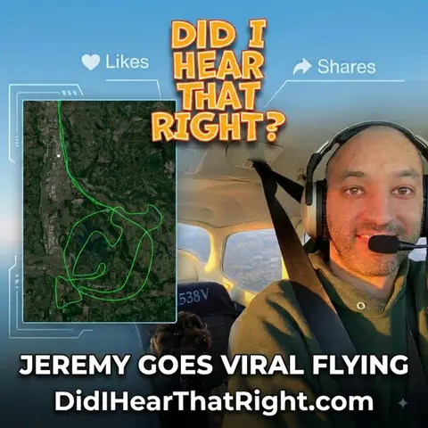 Jeremy goes viral flying