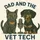 Dad and the Vet Tech